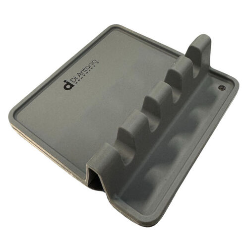 Di Antonio Utensil Rest Charcoal Grey 135x135mm